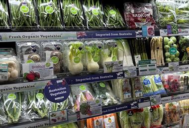 Australian vegetables in Thailand