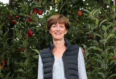 Ali Capper is switching her focus from apples and pears to berries in November