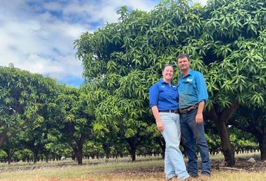 Nick Ormsby and Whitney Dollemore of Razor Rock Farms