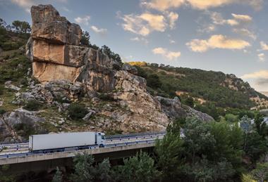 refrigerated truck Spain Adobe Stock