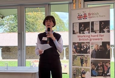 Ali Capper praised British growers' commitment and retailers' support