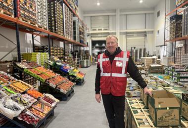 Gary Marshall in the all-new Bevington Salads units