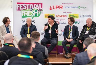 L-r Michael Barker, John Shropshire, Matt Jarrett, Lee Abbey and Shayne Tyler discuss labour