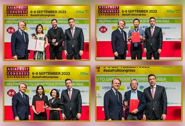 2023 Asiafruit Award winners