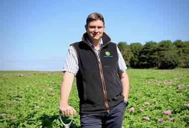 William Shakeshaft says climate change is making UK potato production financially precarious