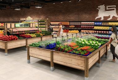 Delhaize fresh produce department