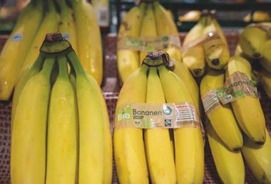Fairtrade bananas on sale in Kaufland