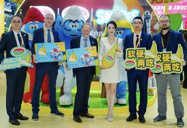 Dole China BFV Smurfs promotion