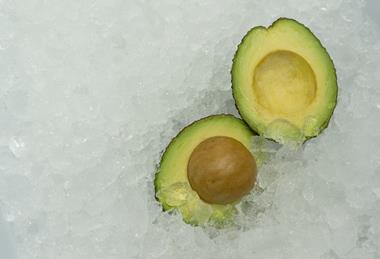 Frozen avocado