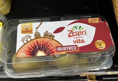 NZ RubyRed kiwifruit Zespri