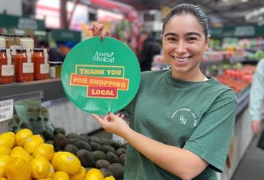 A better choice Go Local campaign Queens Harvest