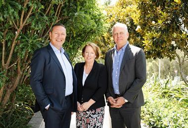 (l-r) John Said, Victoria Taylor and Michael Nixon