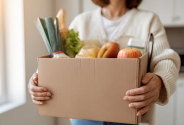 Fruit and vegetables made up the largest share of food distributed by global food banks