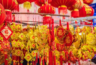 Decoration items for celebrating Tet festival