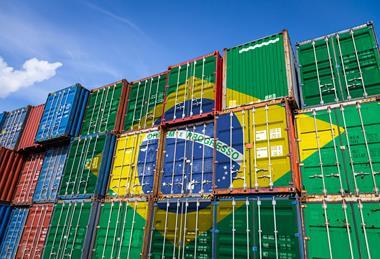 GEN Brazil flag containers AdobeStock_303736242
