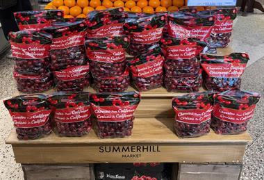 CA Californian cherries Toronto
