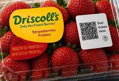 Driscolls strawberry scan