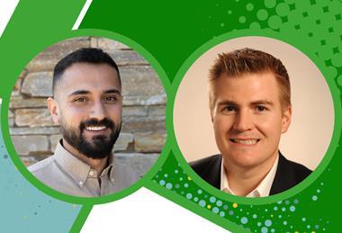 (l-r) Jerry Guerrero and  Brenton Helm