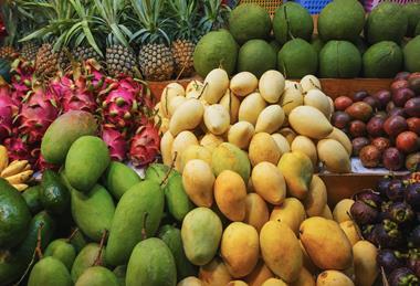 The UK imports a wide range of produce