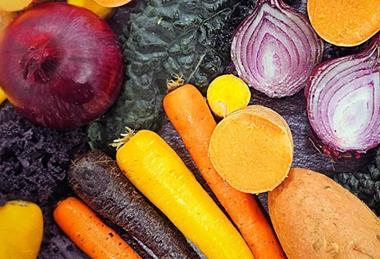 Brits are buying more colourful veg