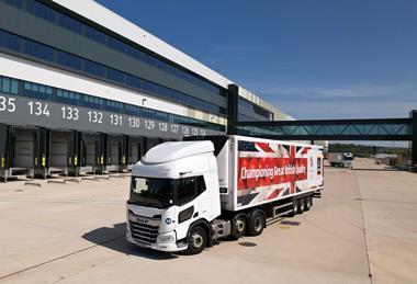 The new distribution centre will will boost the efficiency of Aldi's warehouse network in the UK Caption
