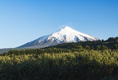 Chilean blues landscape
