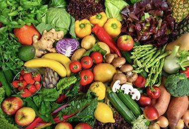 Mixed fruit and vegetables