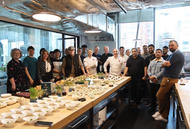 The event at Mission Kitchen in London showcased Koppert's innovative range