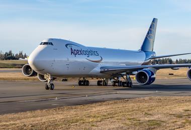 Apex Logistics plane