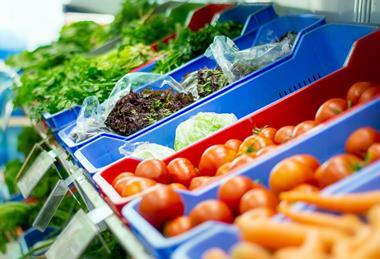 Fresh loose vegetables