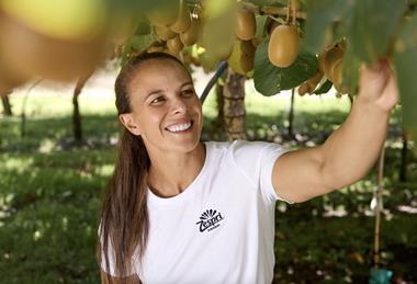 Dame Lisa Carrington Zespri partnership 2025