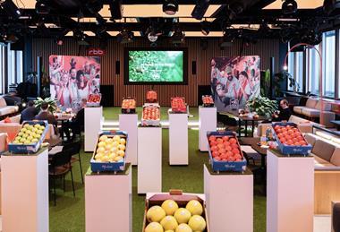 Vog Fruit Logistica 2026 football analogy campaign
