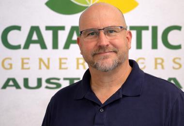 Leigh Cummin Catalytic Generators’ distributor in Australia