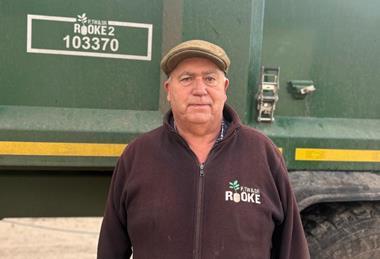 Tim Rooke grows around 600 acres of processing potatoes in North Yorkshire