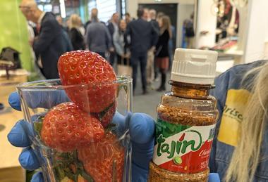 Strawberries and Tajin spice