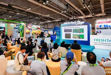 The FreshTech stage was well attended in its inaugural year