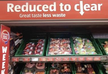 A new Reduced to Clear zone in Aldi