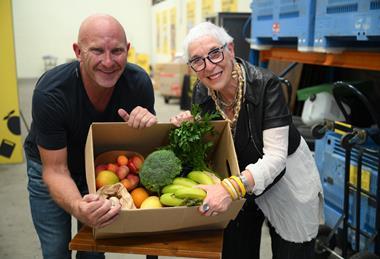 l-r Matt Moran and Ronni Kahn
