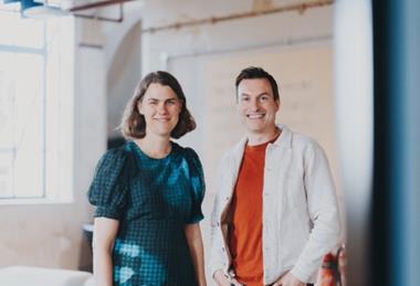 Alex Robinson with Wrap CEO Catherine David