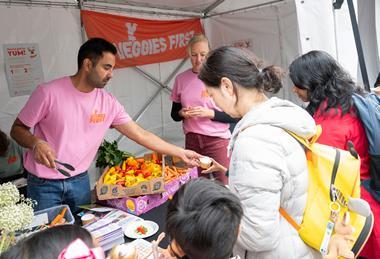 Rijk Zwaan at the Little Food Festival