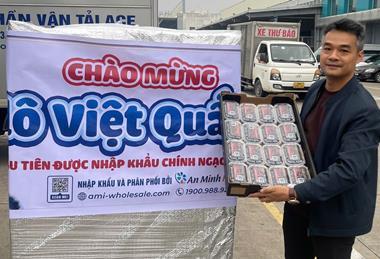 The first Australian-grown Echo blueberries arrive in Vietnam