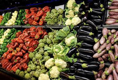 Fresh vegetables Spanish supermarket Adobe Stock