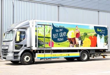 Fresh Direct van livery