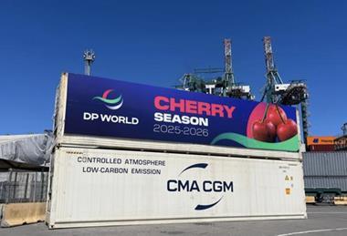 DP World Chilean cherries
