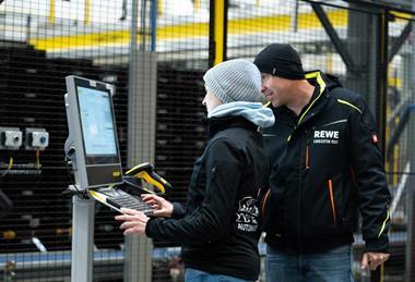 Rewe Oranienburg fresh logistics Cimcorp Group Automation