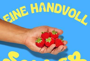Handful of Summer Dutch berries campaign strawberries Germany