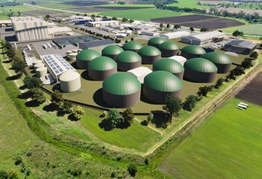 Kalfresh bioenergy facility render