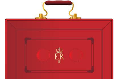 Red budget box