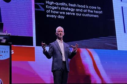 Patrick Haines, vice president of fresh produce sourcing at Kroger