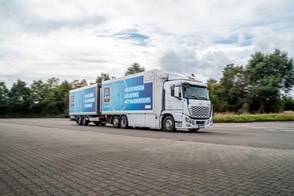 Aldi Süd Wasserstoff-Lkw